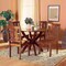 Baxton Studio Karla Modern and Contemporary Transitional Walnut Brown Finished Wood 5-Piece Dining Set 177-11379-10901-Zoro - alternate 7